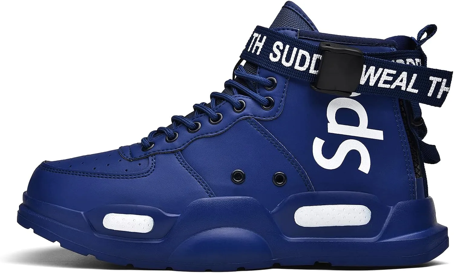 Ahico Mens Fashion Sneakers High Top Walking Shoes Sport Athletic Casual Shoe Vogue Stylish Men