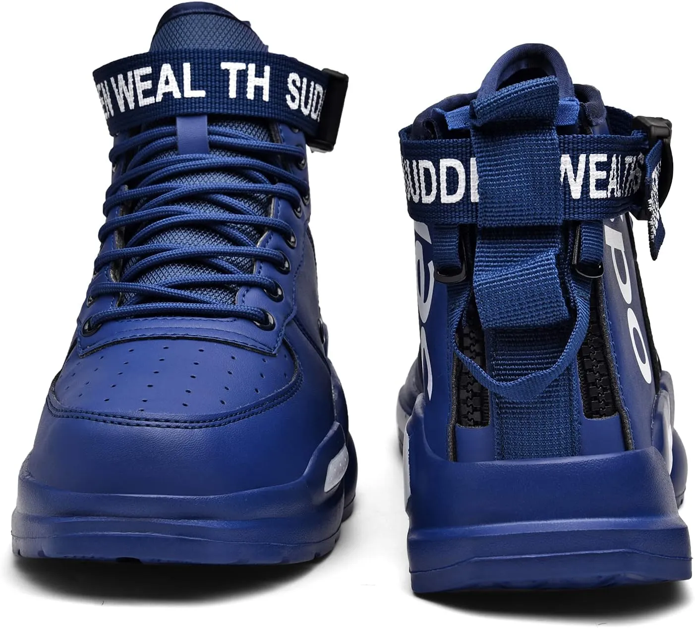 Ahico Mens Fashion Sneakers High Top Walking Shoes Sport Athletic Casual Shoe Vogue Stylish Men
