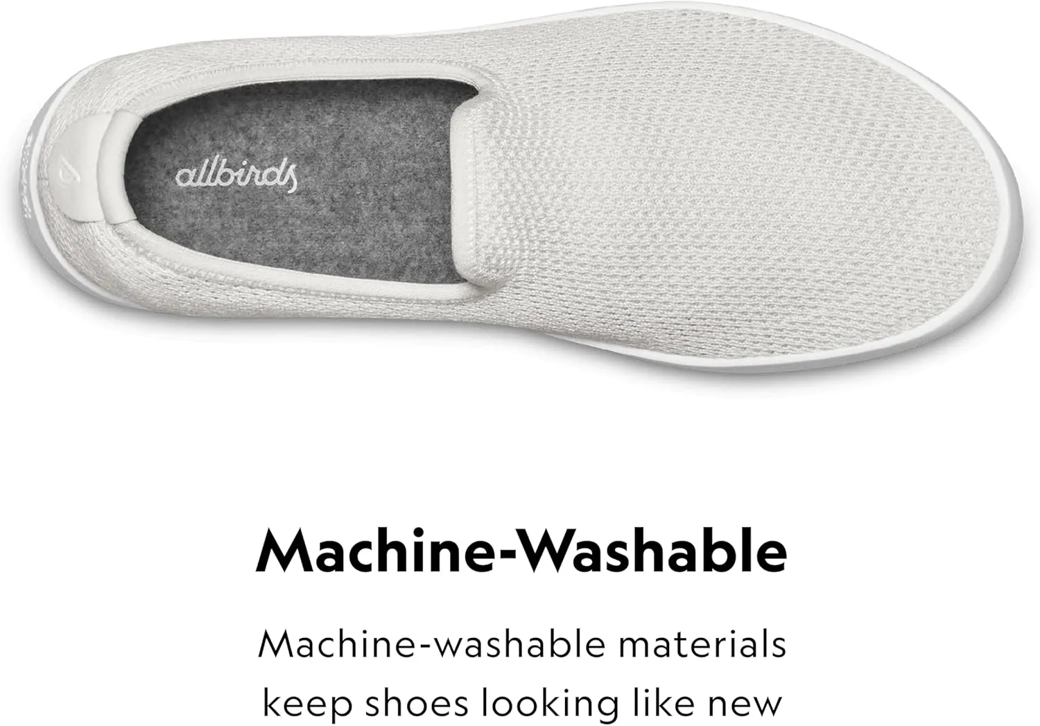 Allbirds Men??s Tree Loungers Everyday Slip-On Sneakers, Machine Washable Shoe Made with Natural Materials