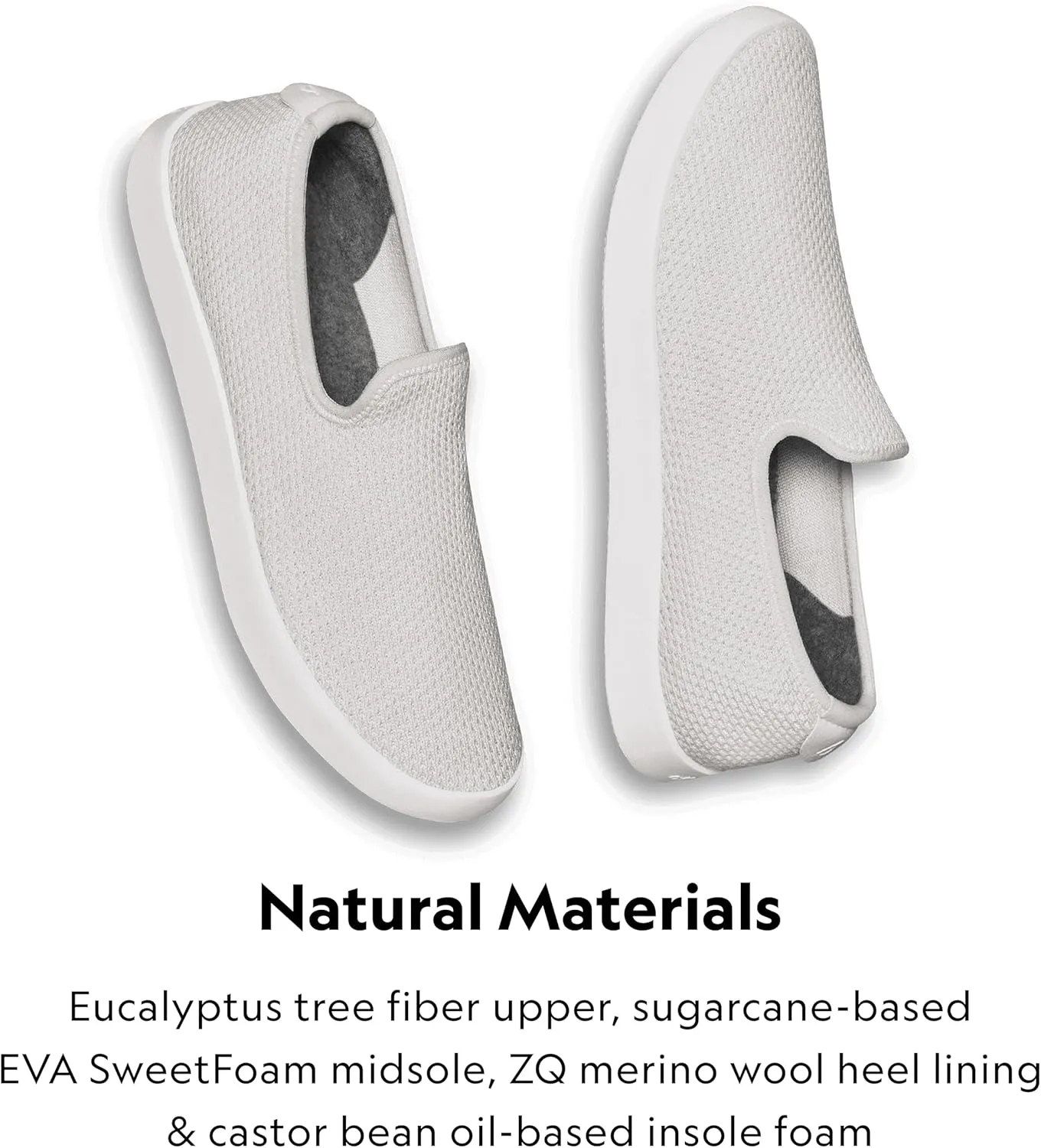 Allbirds Men??s Tree Loungers Everyday Slip-On Sneakers, Machine Washable Shoe Made with Natural Materials