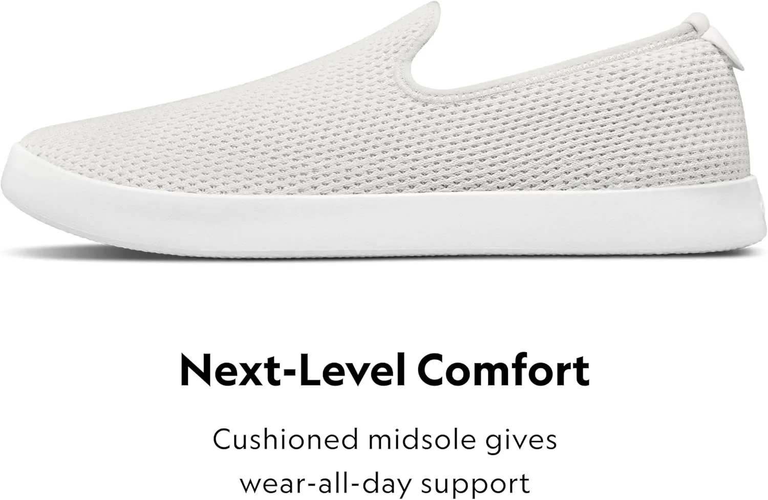 Allbirds Men??s Tree Loungers Everyday Slip-On Sneakers, Machine Washable Shoe Made with Natural Materials