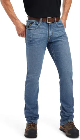 ARIAT Rebar M4 Low Rise DuraStretch Edge Boot Cut Jean