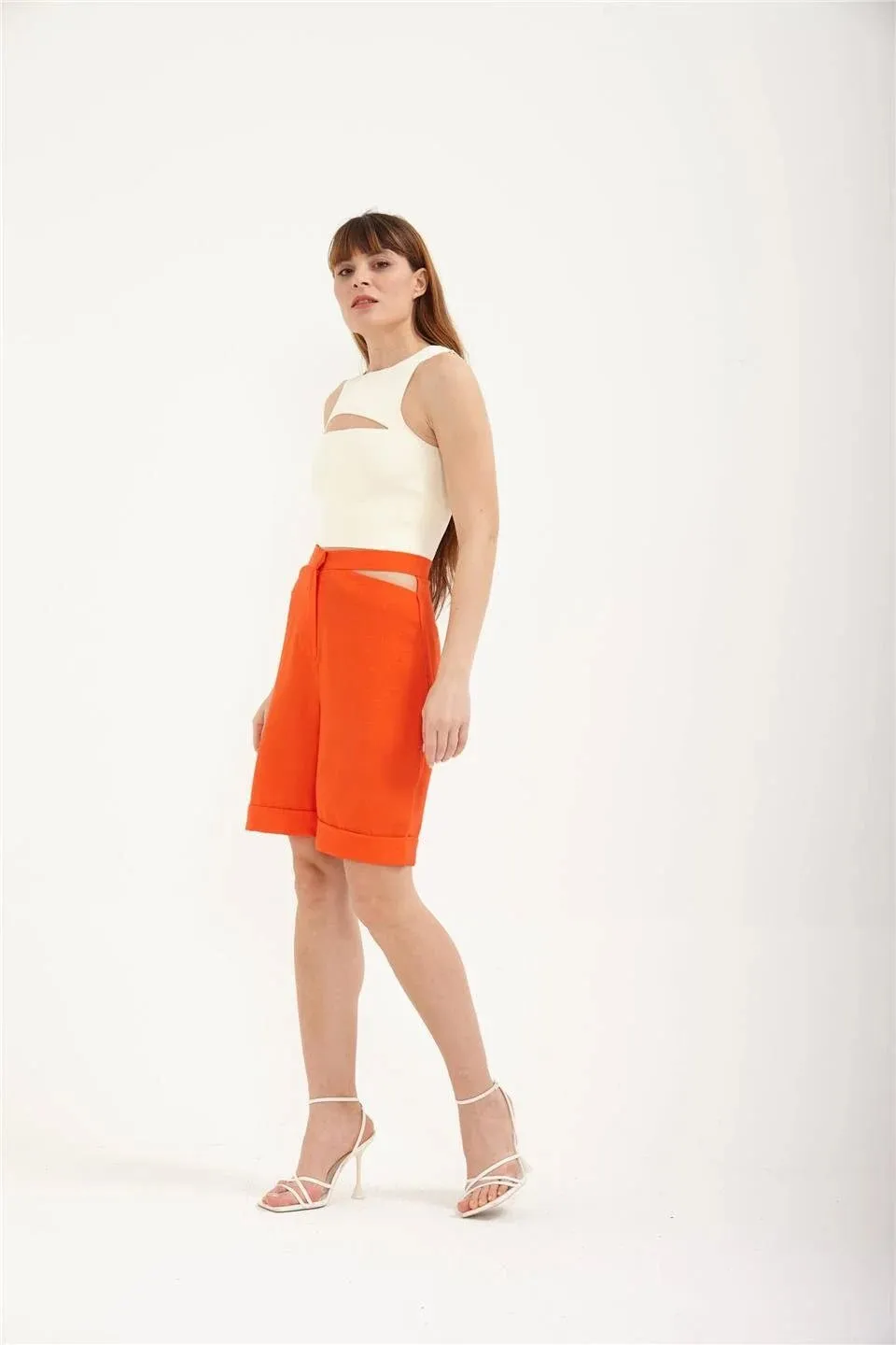 Aroura Shorts - Orange
