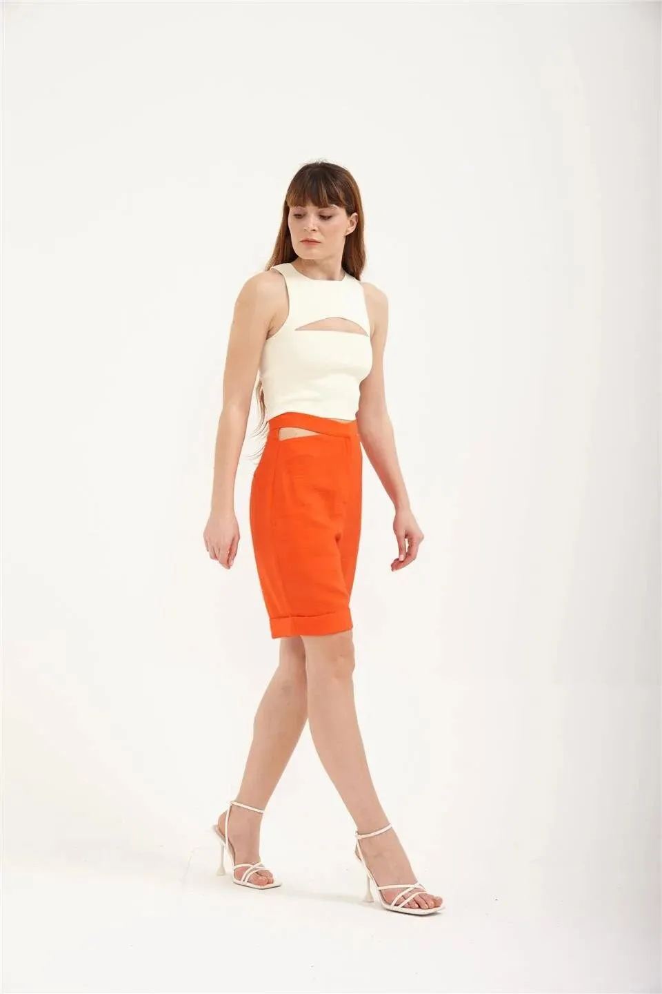 Aroura Shorts - Orange