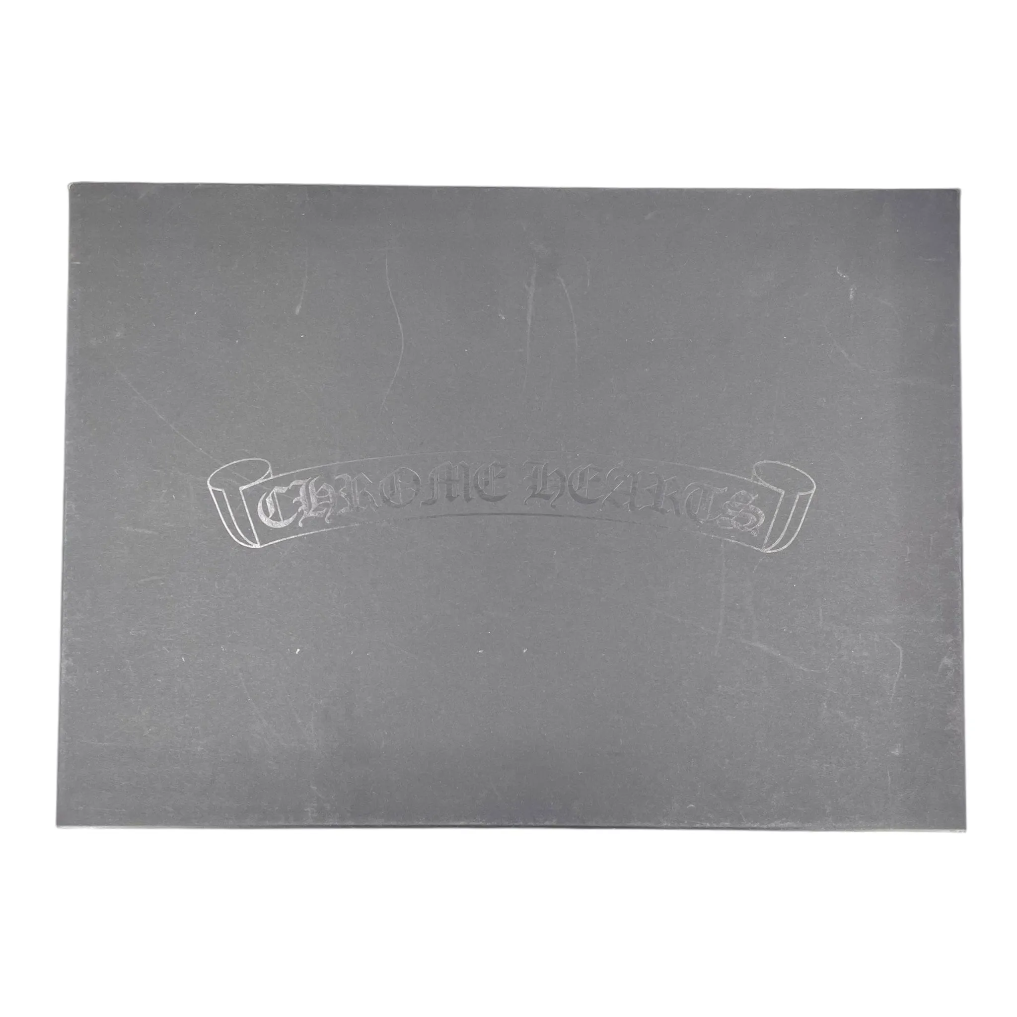 Chrome Hearts Cowhide Leather Slide Neon Green Black