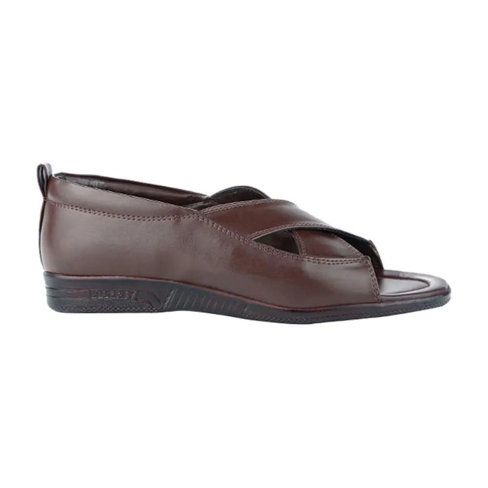 Mens Brown Formal Sandals by Liberty - Coolers 7194-118