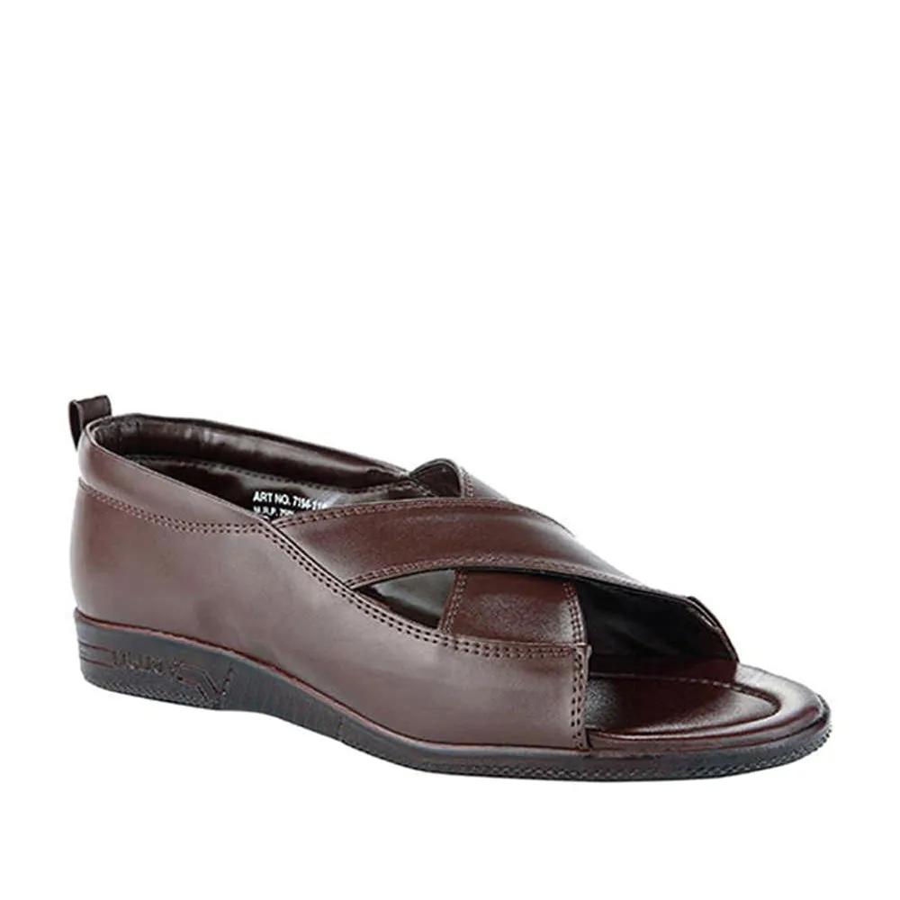 Mens Brown Formal Sandals by Liberty - Coolers 7194-118