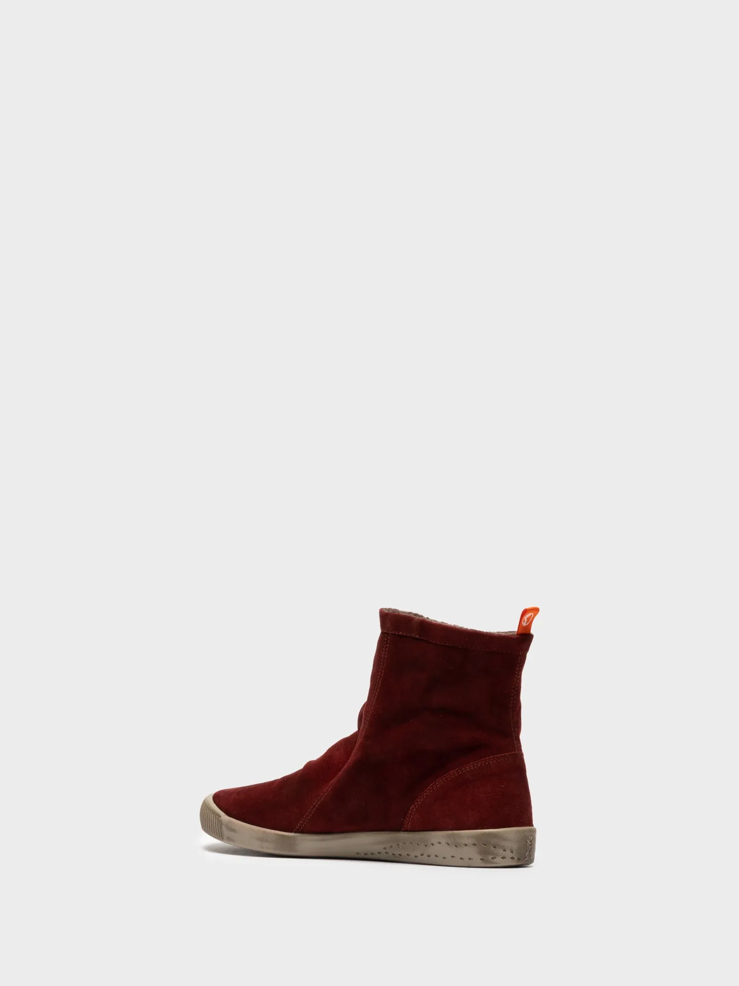 DarkRed Sock Ankle Boots