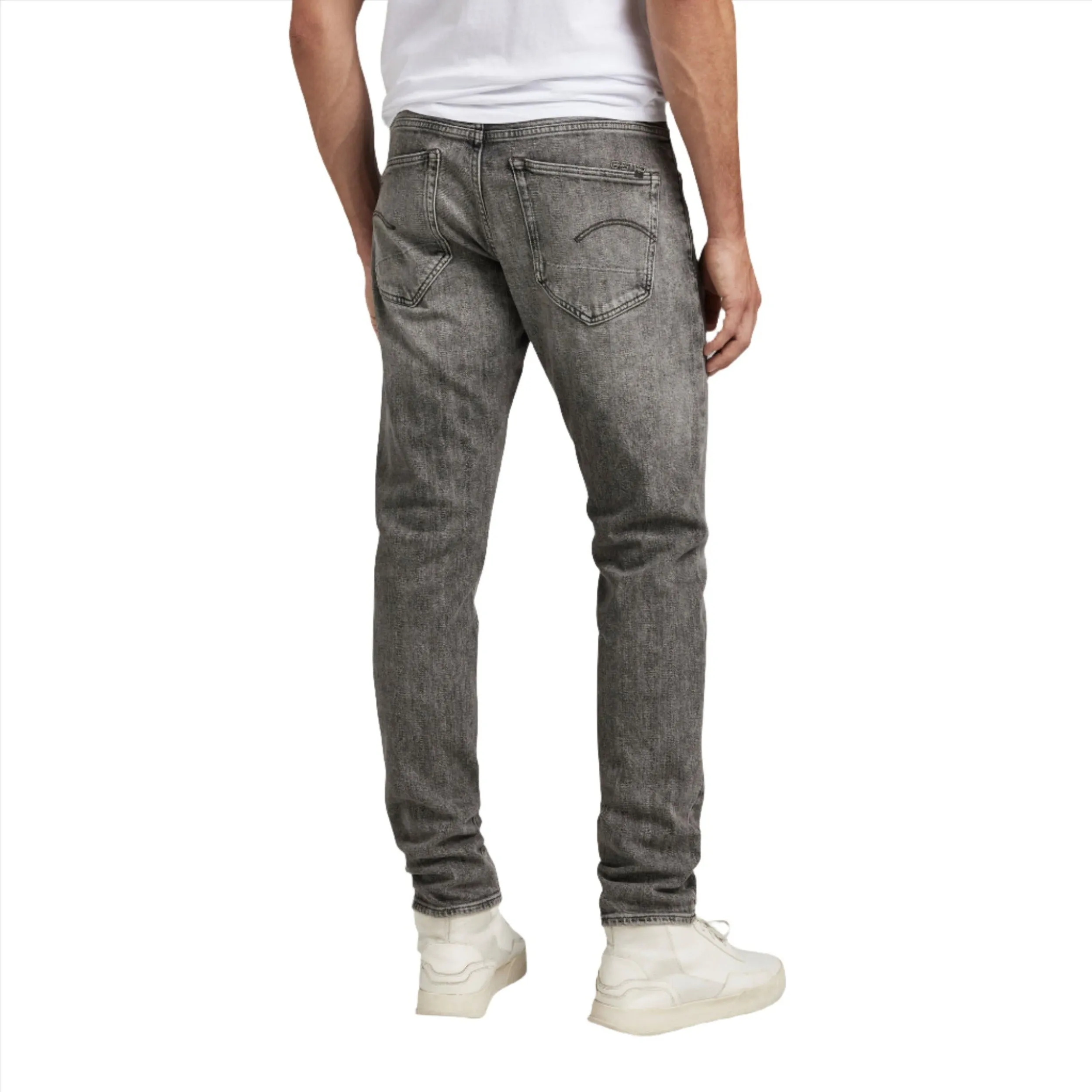 Faded Carbon 3301 Slim Jeans
