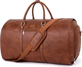 Garment Bag for Travel, Convertible Carry on Garment Duffel Bag for Men 3Pcs Weekender Bag 2 in 1 Hanging Suitcase Suit Bag