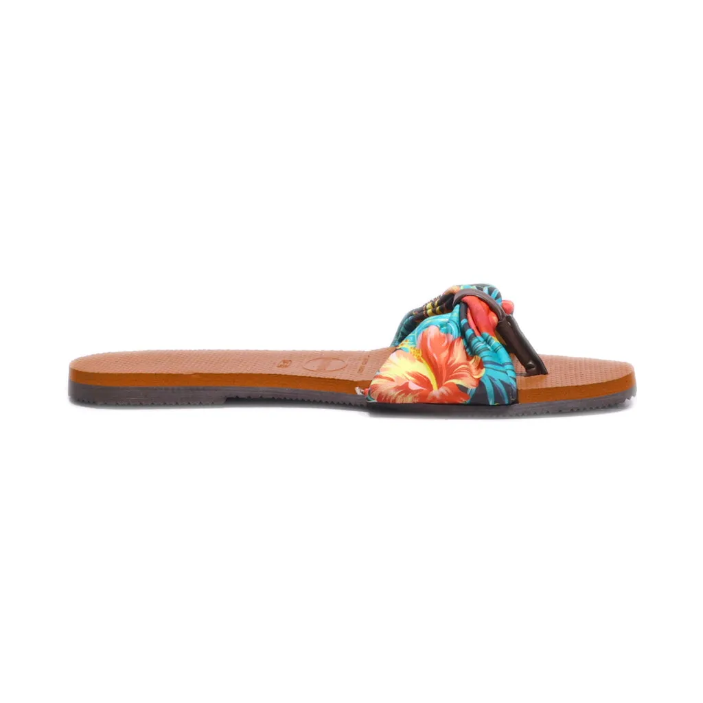 Havaianas Flat Sandals Fabric Multicolour Colour For Women