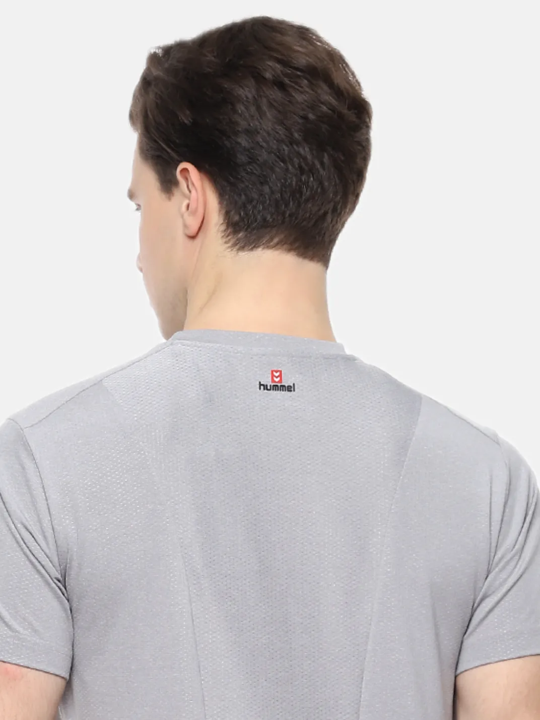Hummel Ethel Men Grey Recycle T-Shirt