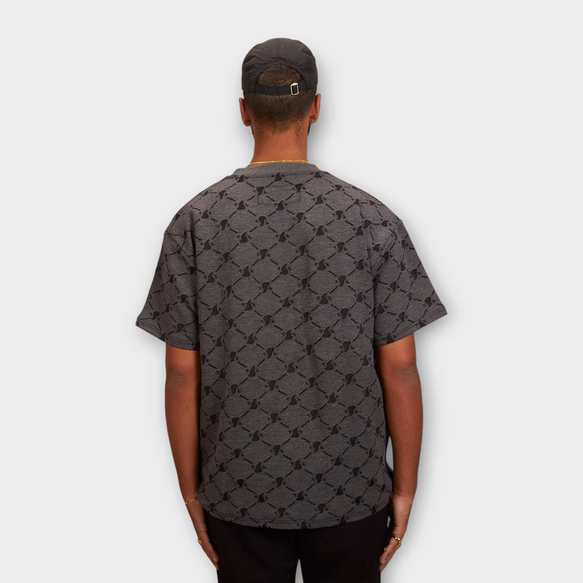 Le Fix Mk Kaj Box T-Shirt I Jacquard Grey