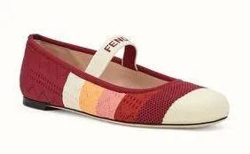 Logo Ballet Flats - Black or Red