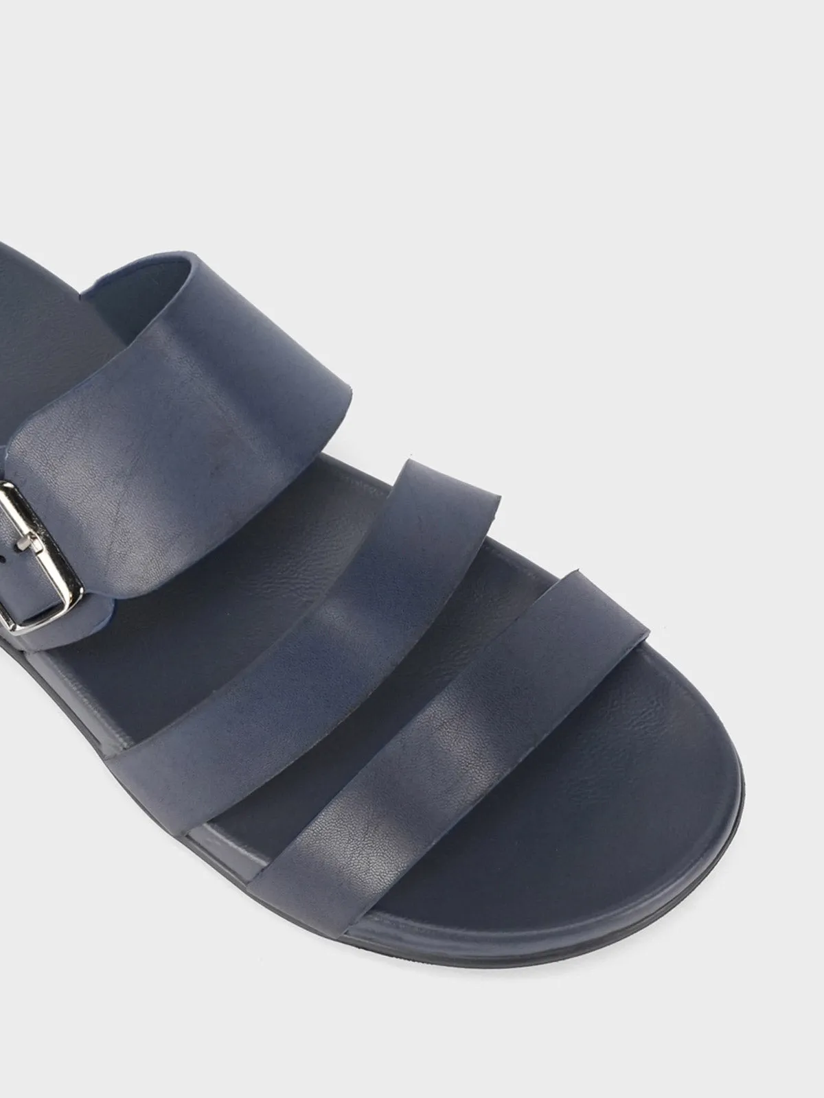 Mens "PAVLOS" Adorned Strappy Slippers