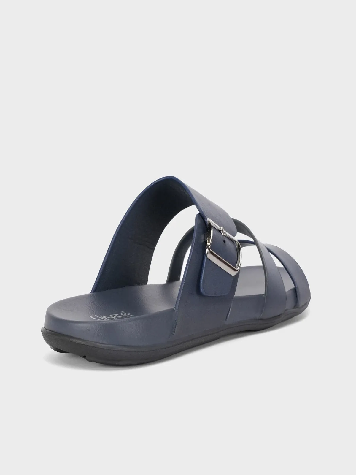 Mens "PAVLOS" Adorned Strappy Slippers