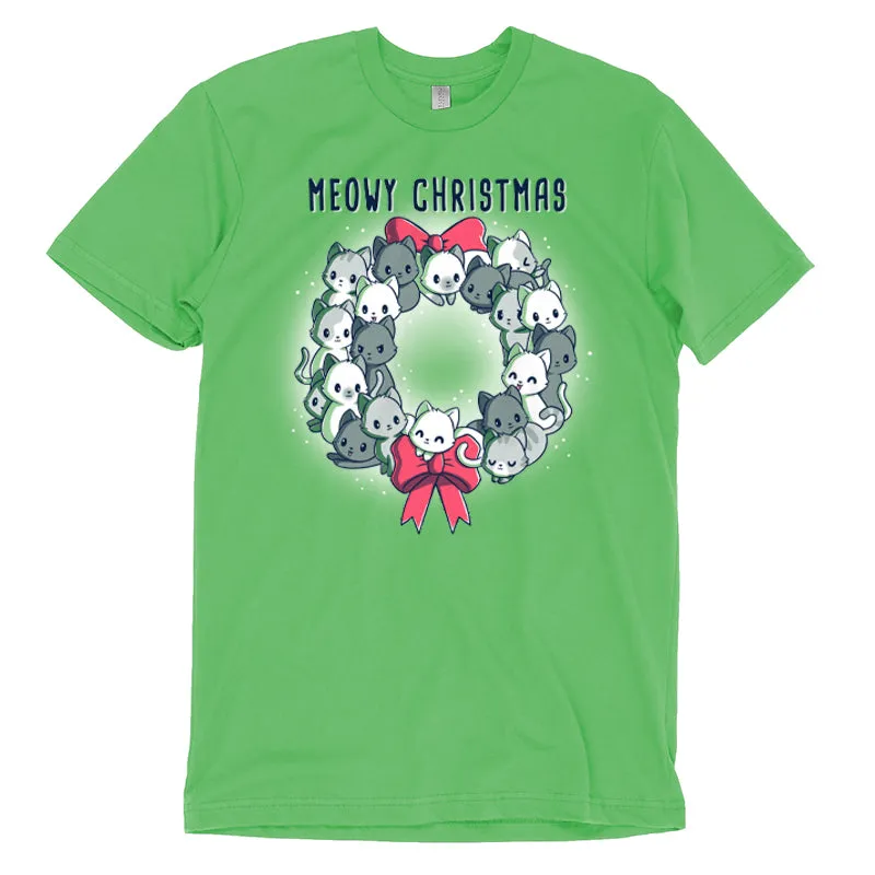 Meowy Christmas Wreath