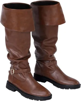 Ramede Medieval Pirate Boots Men Halloween Renaissance Boots Gothic Cosplay Costume for Men