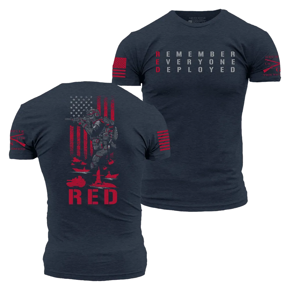 RED Friday T-Shirt - Midnight Navy