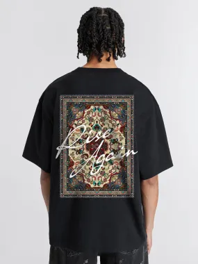 Rise Again Mens Oversized T-Shirt with Print
