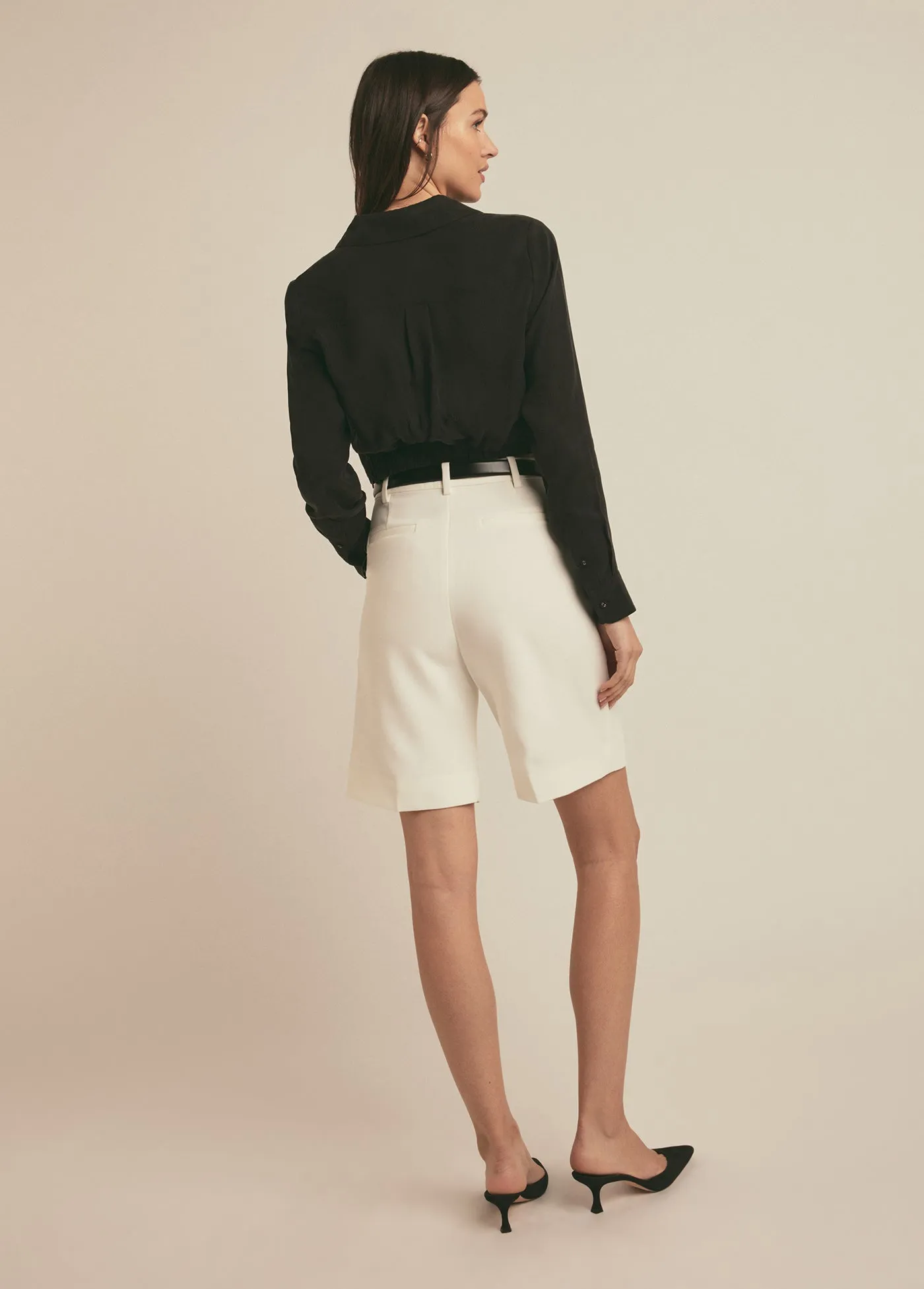 The Low Favorite Bermuda Shorts - Ivory