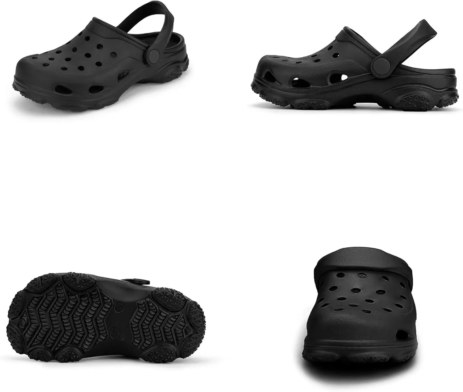 Toddler Kids Classic Clogs Boys Girls Slip on Sandals Water Shoes Light and Durable