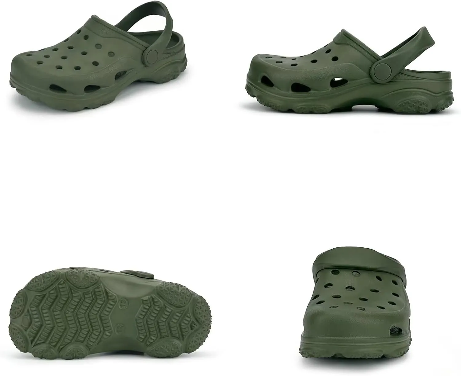 Toddler Kids Classic Clogs Boys Girls Slip on Sandals Water Shoes Light and Durable