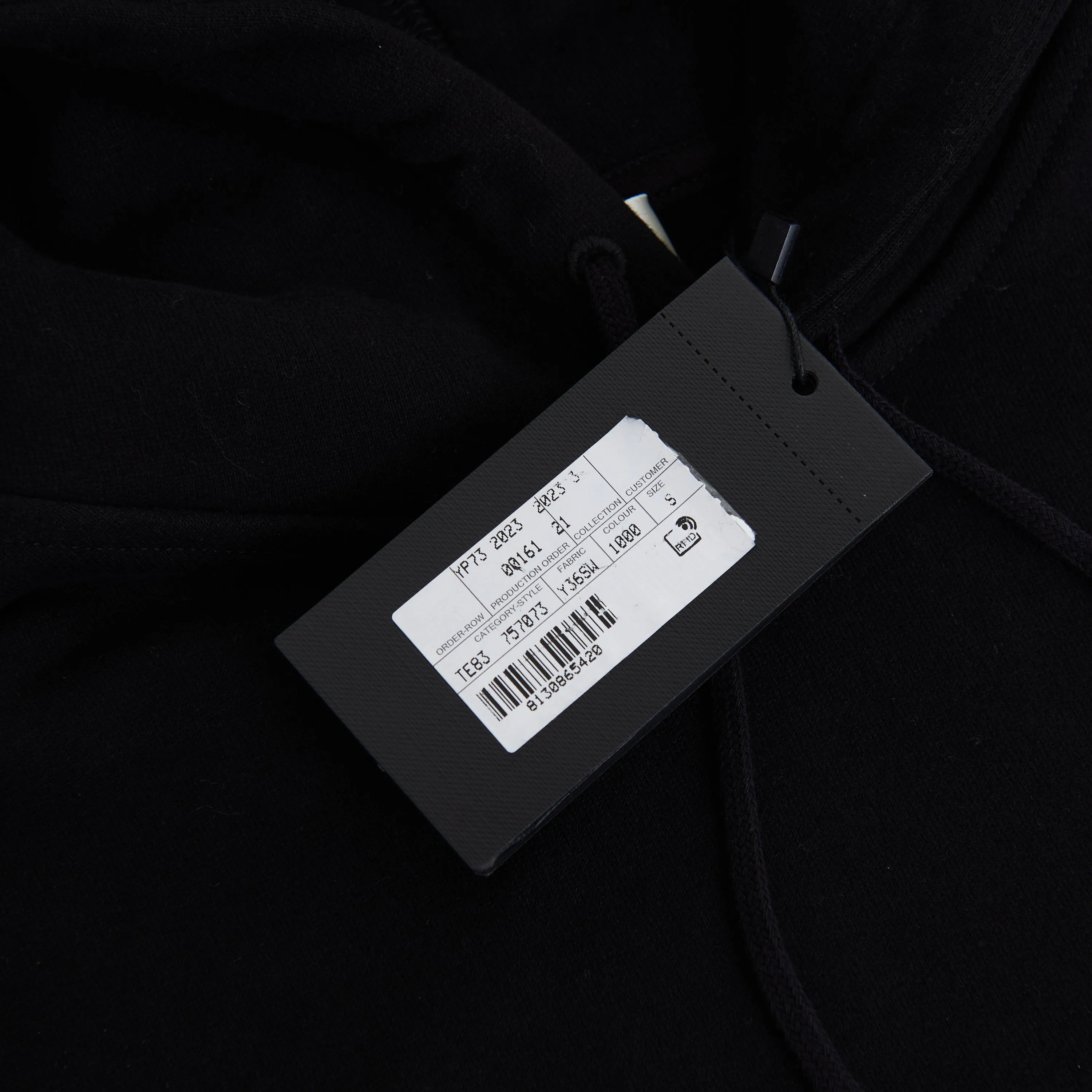 Women's Black Fleece Hoodie - Embroidered Logo