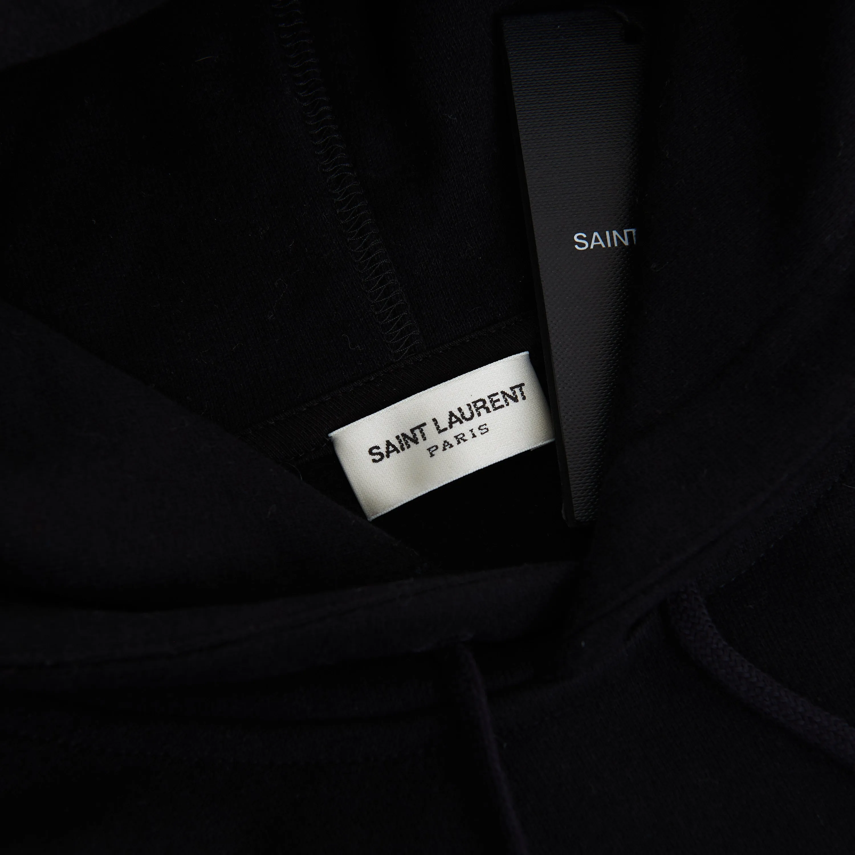 Women's Black Fleece Hoodie - Embroidered Logo