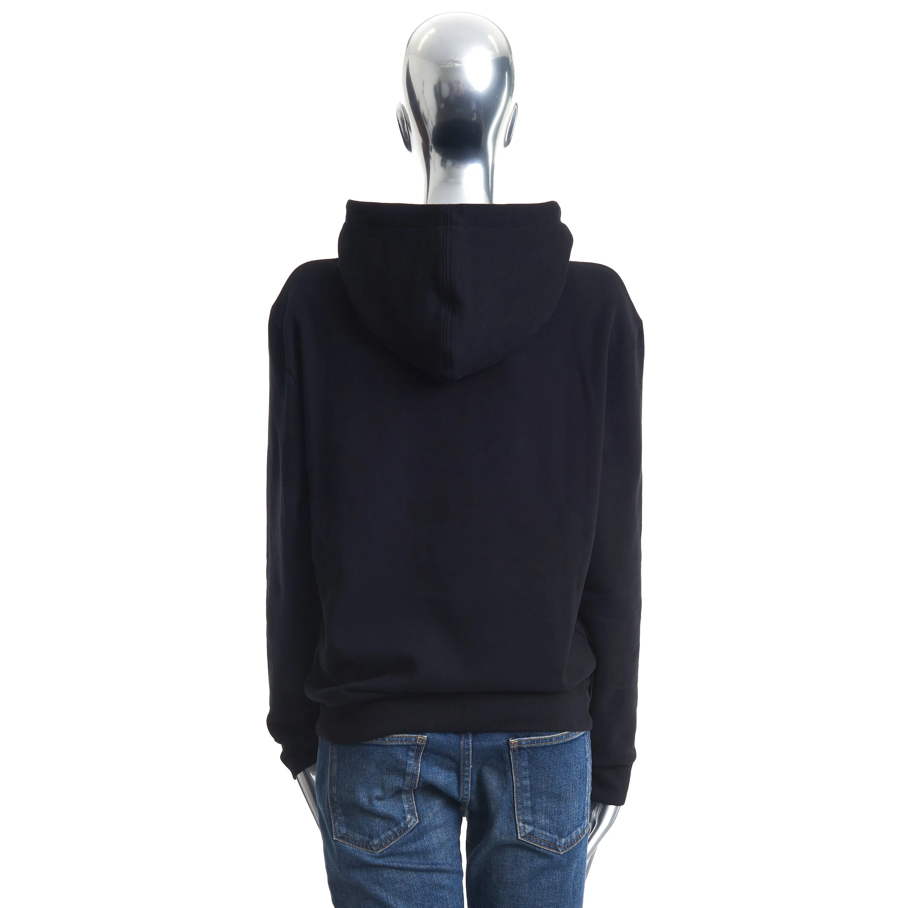 Women's Black Fleece Hoodie - Embroidered Logo